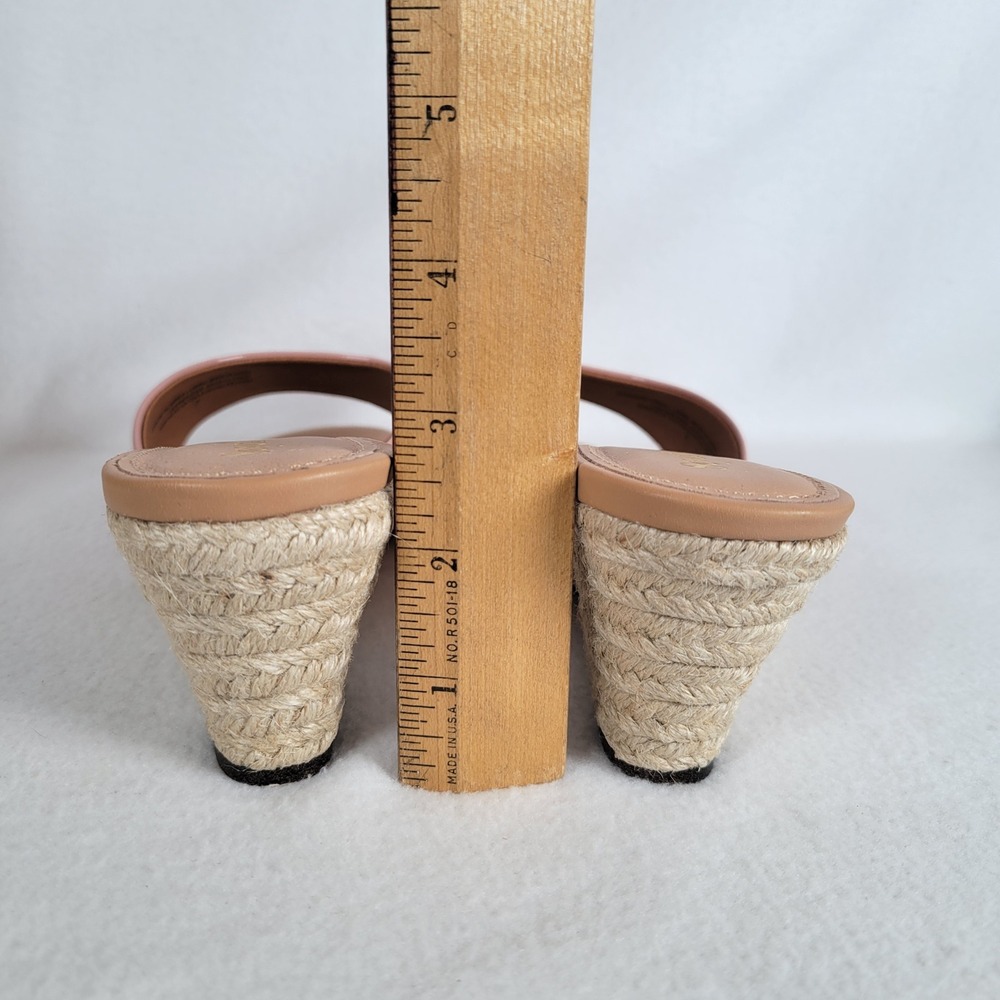 Seychelles Womens Sandal Just Like That Espadrille Wedge Size 7 Blush Pink - Picture 4 of 7